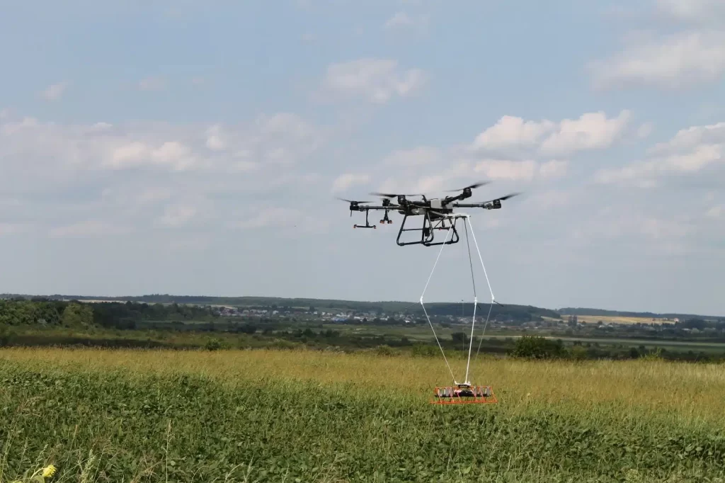 Drone technology combined with AI provides a powerful tool to detect and disable land mines, thus saving lives and making the ground usable again.